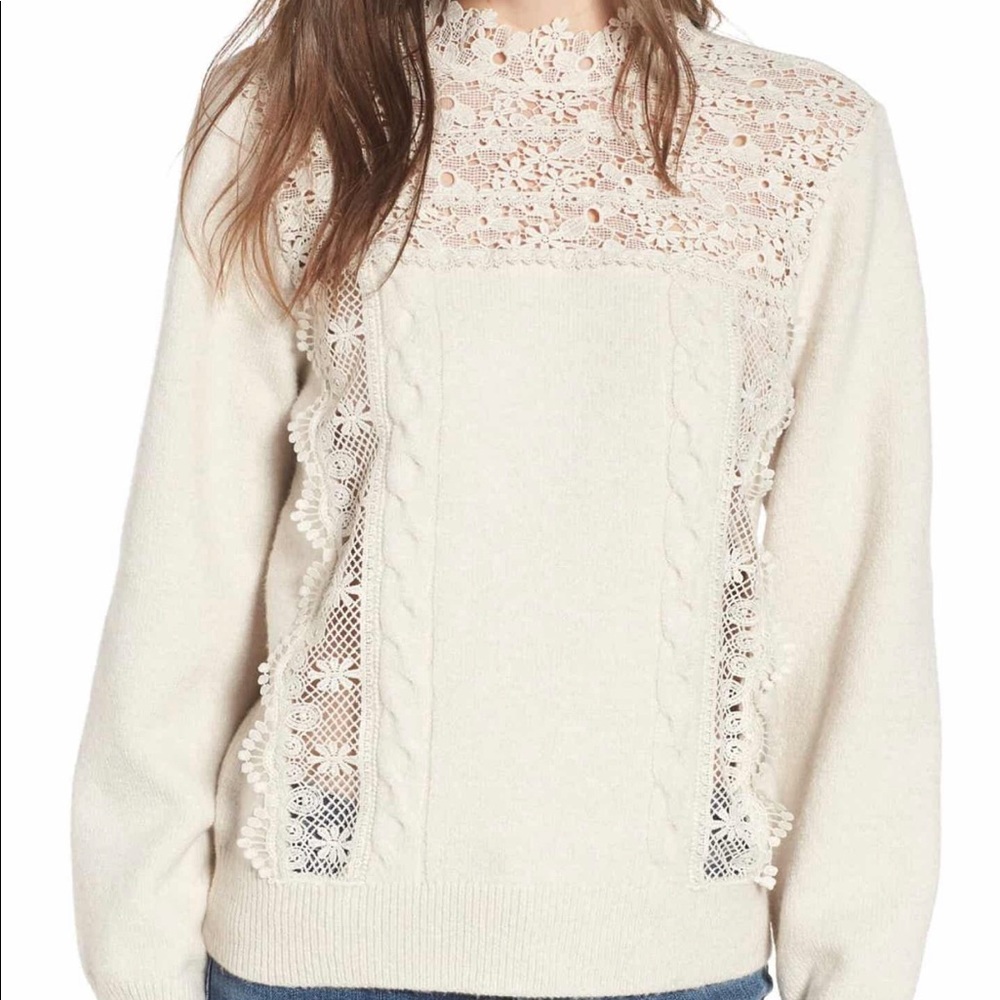 NWOT Nordstrom Rack Hinge Peasant Sweater